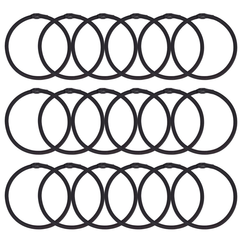 18 Pcs Trampoline Bungee Cords 5.1 inch Replacement Elastic Rope High Jump Bungee Cord Heavy-Duty Elastic Trampoline Ropes