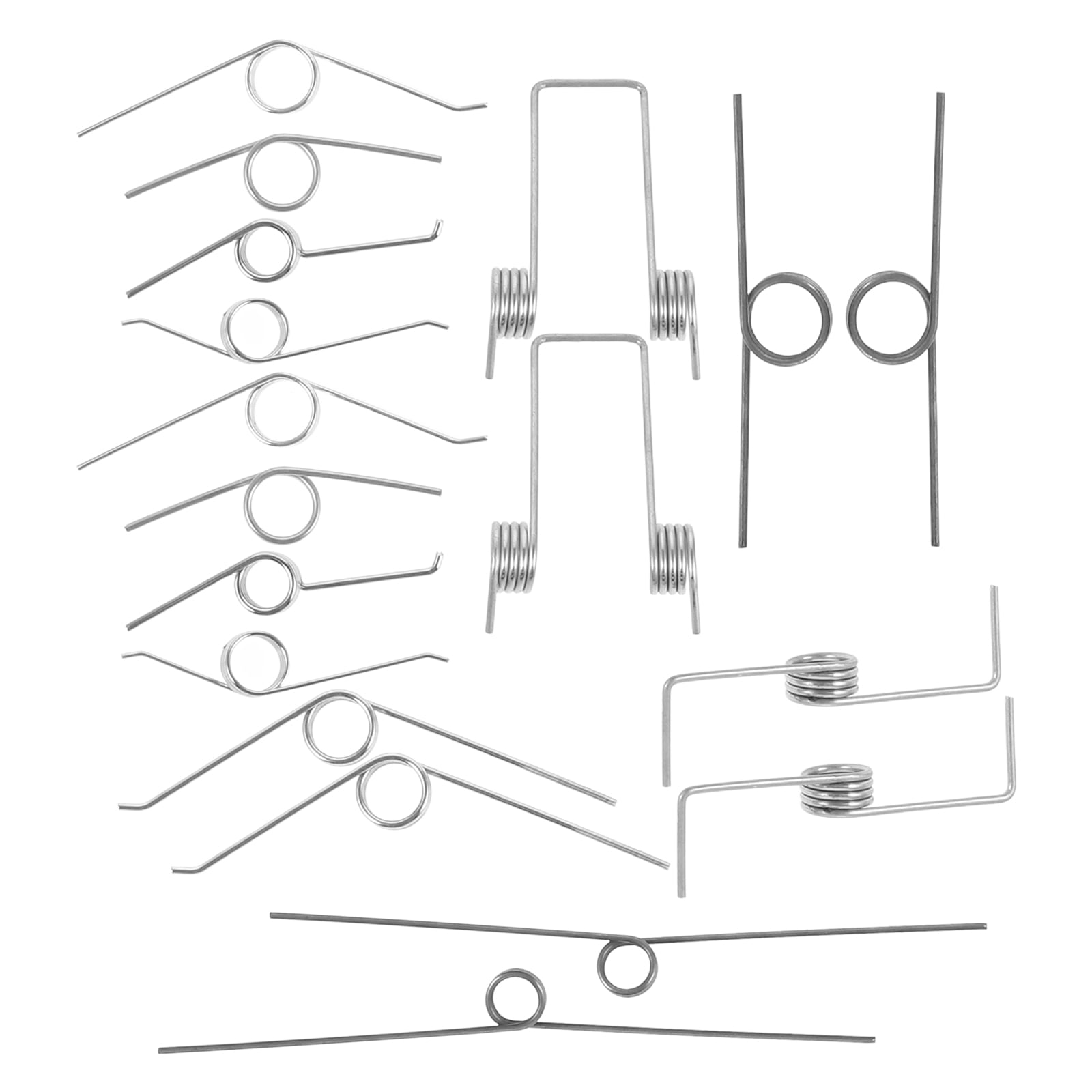 18 Pcs Trash Can Spring Springs Rubbish Bin Torsional Spring for Repair ...