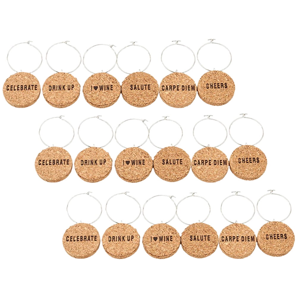 18 Pcs Wine Glass Ring Rings Gathering Wine Marker Wine Accessories ...