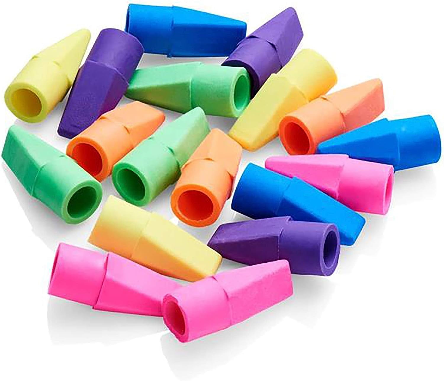 18 Pencil Top Erasers