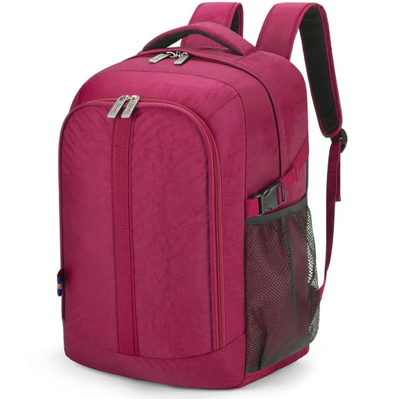 18" Personal Item Laptop Under Ueat Backpack for American, Spirit, Frontier (Purple)