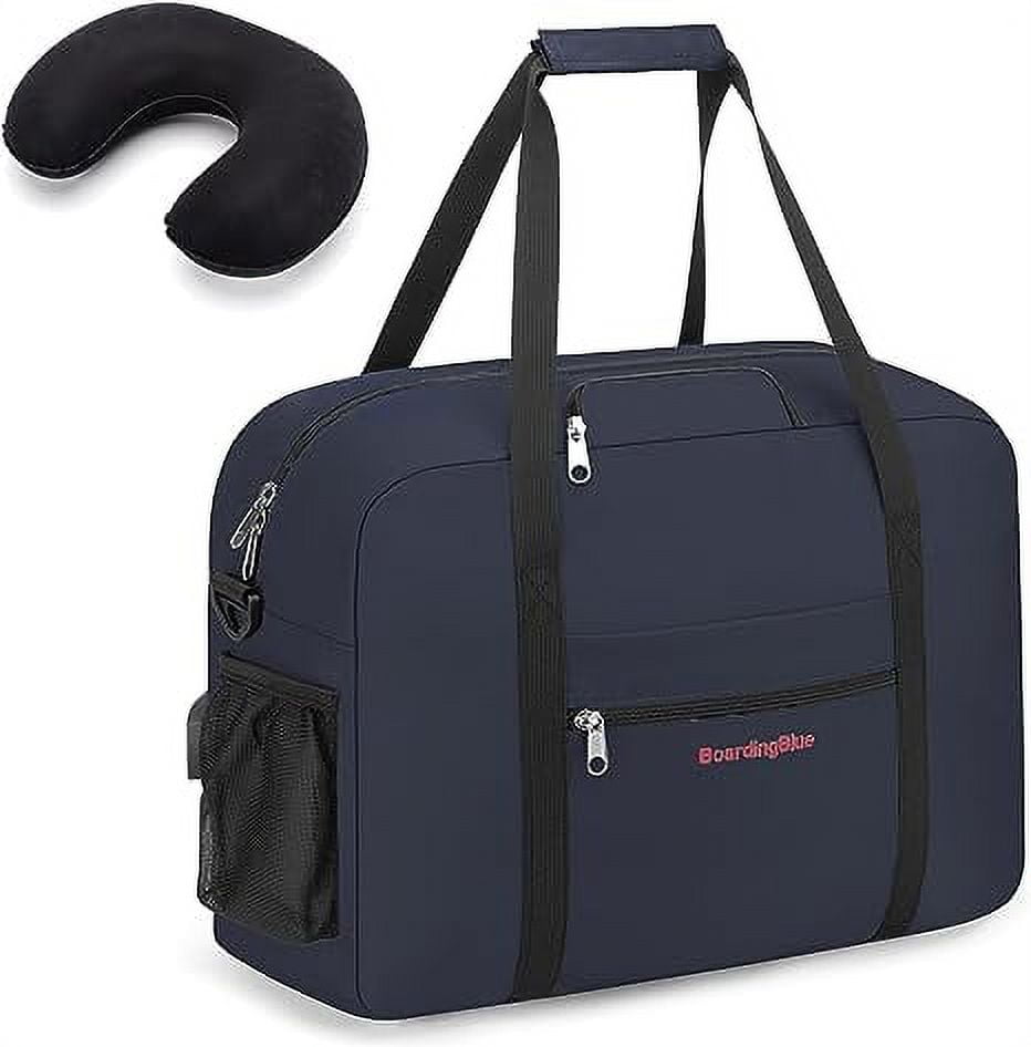 18" Personal Item Underseat Duffel Bag W Pillow for Spirit, Frontier