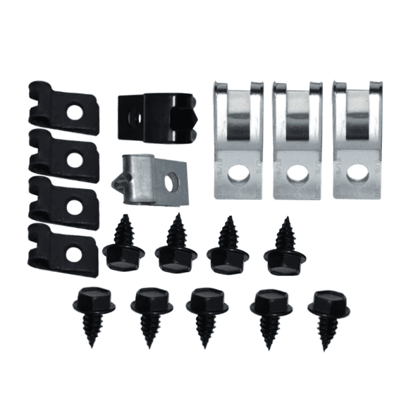 18 Piece Brake Line Clip Set 1981-1987 Chevy and GMC Pickup Trucks 2WD Models
