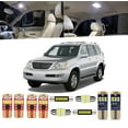 thumbnail image 1 of 18 Piece Car Interior LED Lights Kit for Lexus GX470 2003-2009 Interior LED Light Bulbs Packag Kit+ License Plate Light Bulb+ Install Tool, 1 of 11