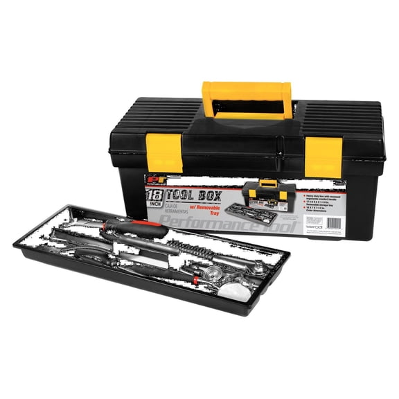 18"" Plastic Tool Box
