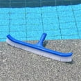 thumbnail image 1 of 18" Pool Brush Head for Inground and Above Ground Pools, Enhanced Wall Cleaning with Curved Ends, Heavy-Duty with Strong Bristles, Fits Standard Telescopic Pool Pole - Essential Pool Cleaning Tool, 1 of 7