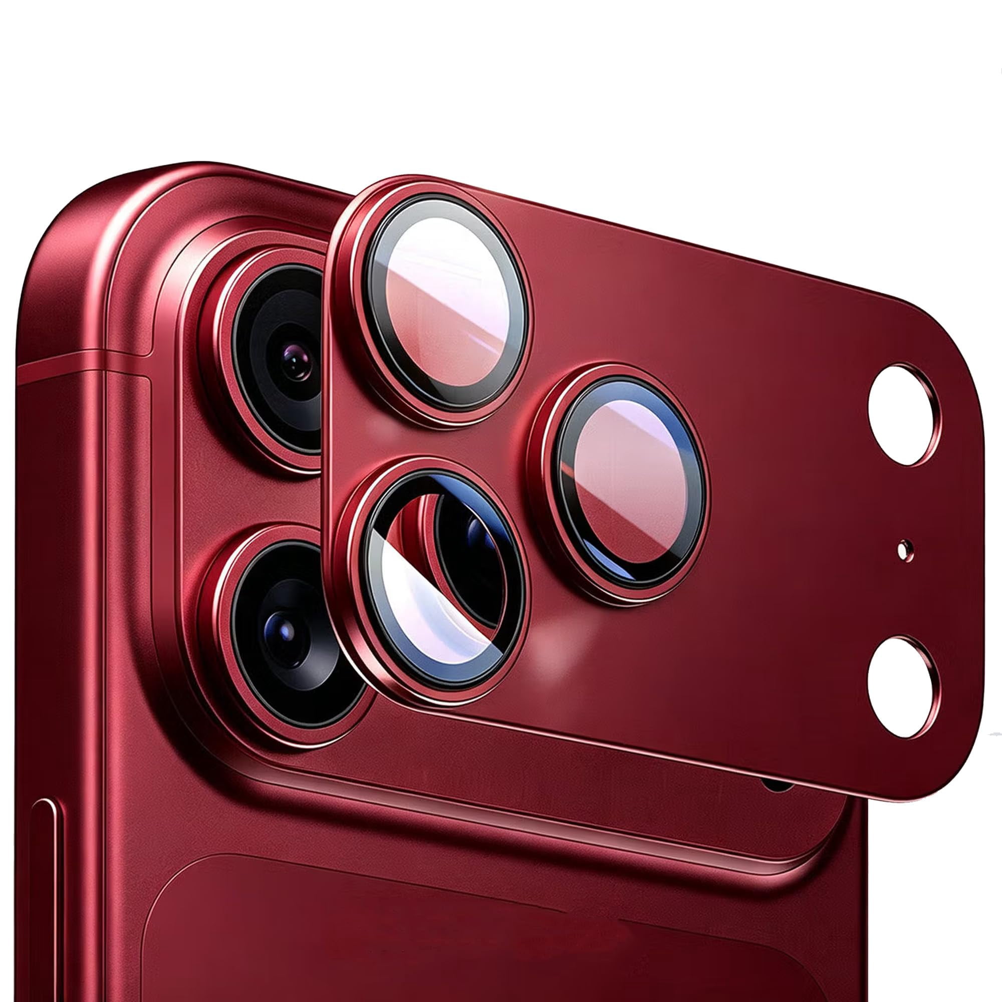 18 Pro Max Camera Lens Protector, AR Anti Glare, 9H HD Tempered Glass ...