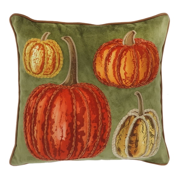 18" Pumpkin Quartet Pillow by Ashland®