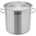 thumbnail image 1 of 18 Quarts Stock Pot with Lid, Large Pots for Cooking Stainless Steel Stockpots Deep Cooking Pot Canning Cookware Heavy Duty Induction Soup Pot (18 Quart), 1 of 8