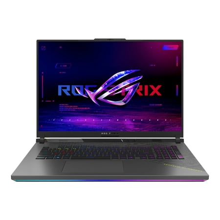ASUS - ROG Strix G18 18" 144Hz Gaming Laptop - AMD Ryzen 9 9955HX Processor with 16GB RAM - NVIDIA GeForce RTX 5060 - 2TB SSD - Eclipse Gray
