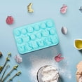 thumbnail image 1 of 18 Rabbits Cake Chocolate Mold Cookies Baking Mold, 1 of 5