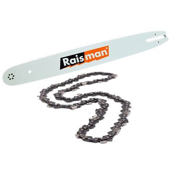18" Raisman Guide Bar and Chain Combo for Dolmar, Husqvarna, 3/8", .050"