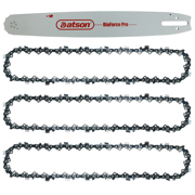 18" Replacement Chainsaw Bar and Chain Combo 3/8" Pitch 0.050" Gauge 66 Drive Links Tail Mount D025 For Stihl 046M,048,056,056 SUPER,056S,064,066,066 MAGNUM,088,088 MAGNUM,E15,E20,E220, E220Q,MS 260