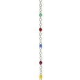 thumbnail image 1 of 18" Rhodium Enamel Cable Chain by Bead Landing, 1 of 2