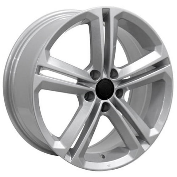 18'' Rim fits 2005-2017 VW Jetta - VW18 Silver 18x8 Aluminum Wheel Direct Fit