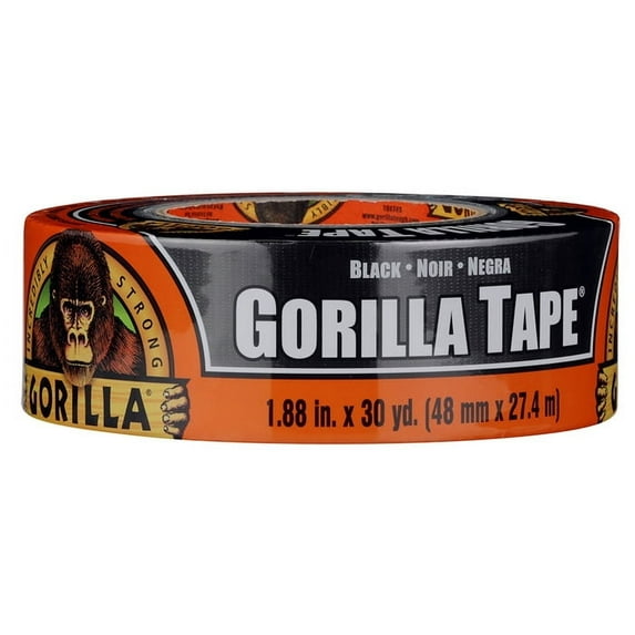 18-Rolls of 1.88” x 30 yds Gorilla Glue 105629 Black Duct tape Duct tape