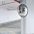 thumbnail image 1 of 18" Round Corner Convex Mirror Security Safety Outdoor Driveway Garage Wide View, 1 of 13