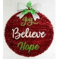 thumbnail image 1 of TINSEL WREATH/TREE 18" by FC YOUNG MfrPartNo ACE-DSP, 1 of 1