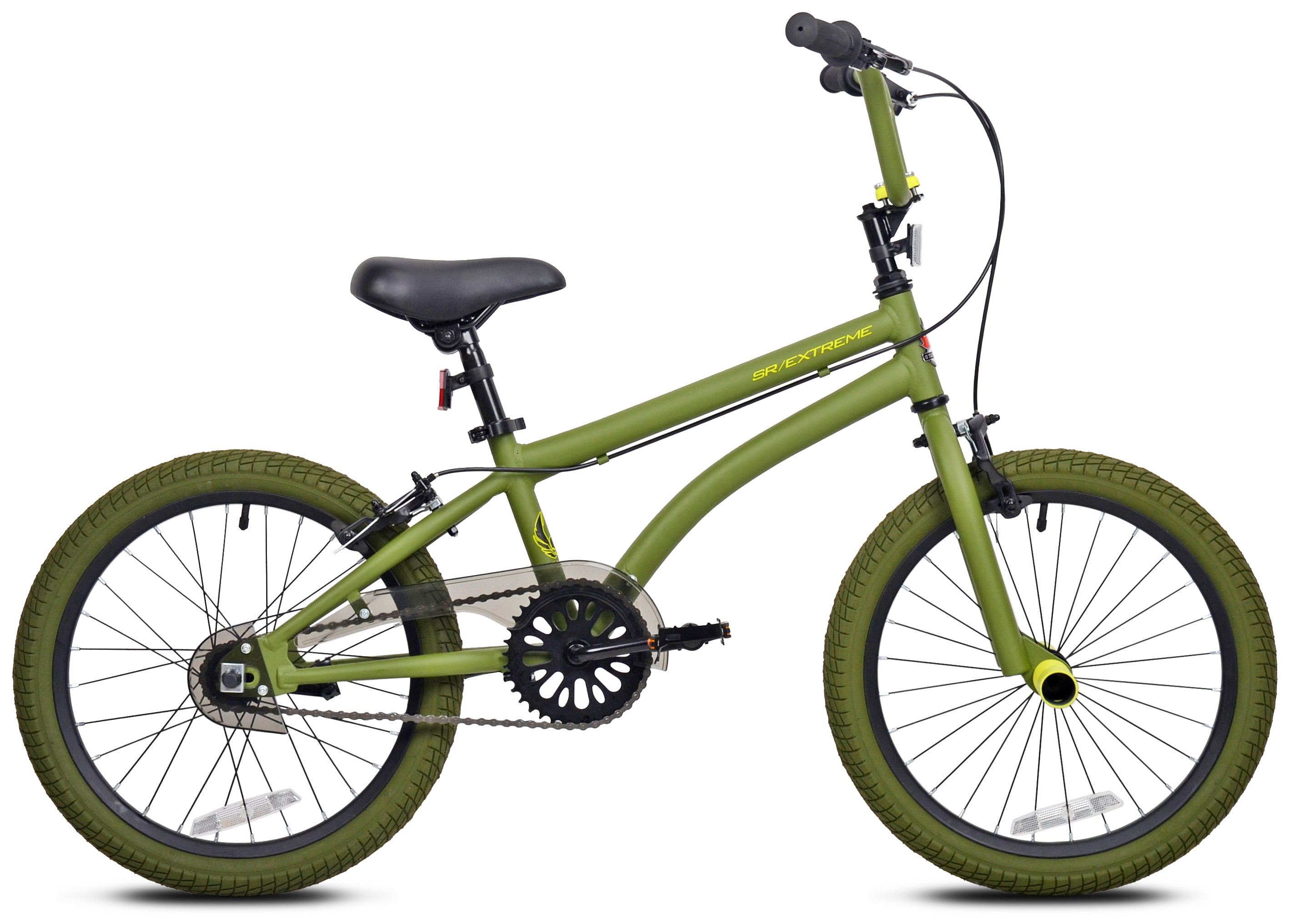18" SR Extreme, Boys BMX Bicycle, Army Green