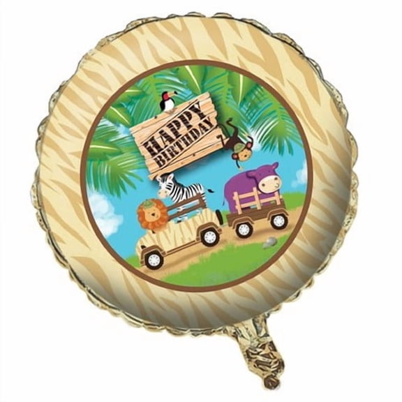 Wild Safari Foil Metallic Balloon