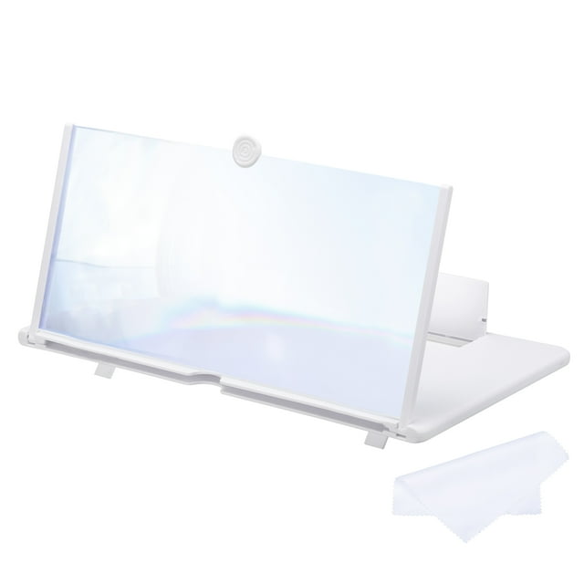 18" Screen Magnifier for Cell Phone, 3D HD Magnifying Projector Screen