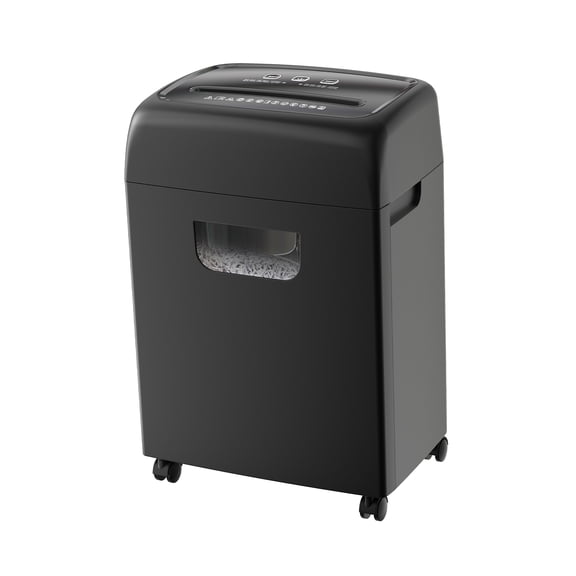 18-Sheet High Security Level P-4 Heavy Duty Paper and Card Shredder with 5 Gallons Pullout Waste Bin for Home and Office (ETL)
