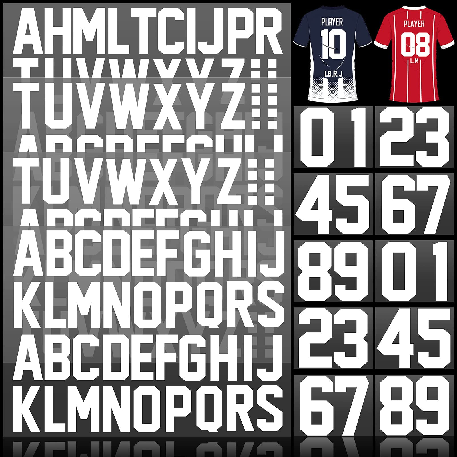Jersey letters 2025