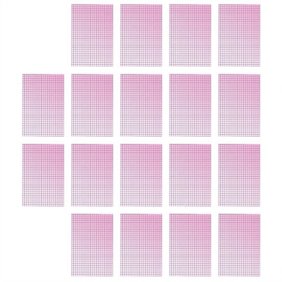 18 Sheets Self Adhesive Mirrors Mosaic Tiles Acrylic Square Mirror Disco Ball Stickers for DIY Craft