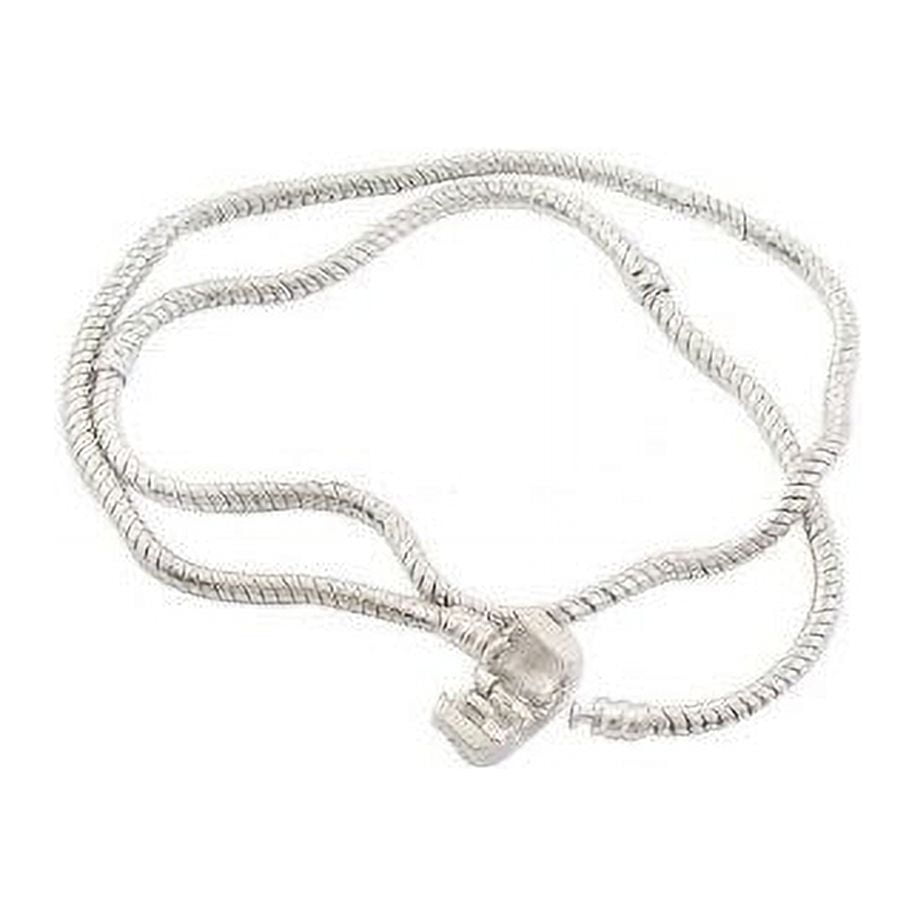 36 Pack Necklace Chain Silver Plated Necklace Snake Chains Bulk