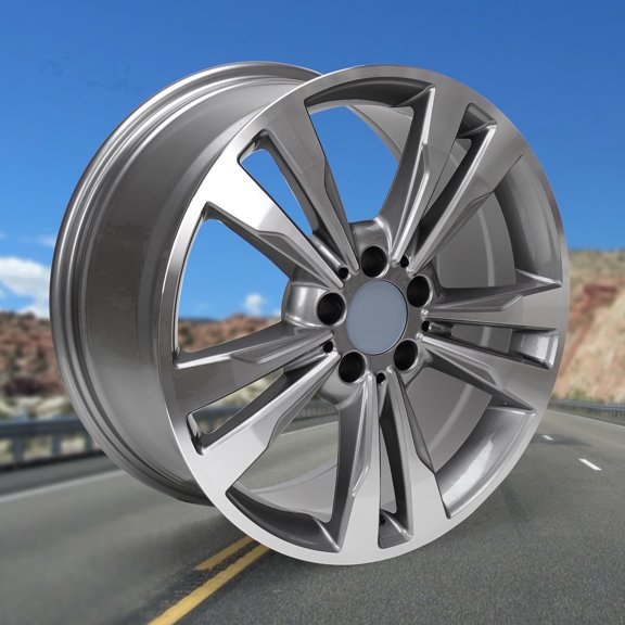 18" Silver Wheel For Mercedes-Benz C300 C300d C350e OEM Quality Rim 85371