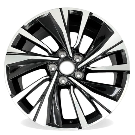 For Honda Accord OEM Design Wheel 18" 18x8 2016-2017 Machined Black Single Replacement Rim