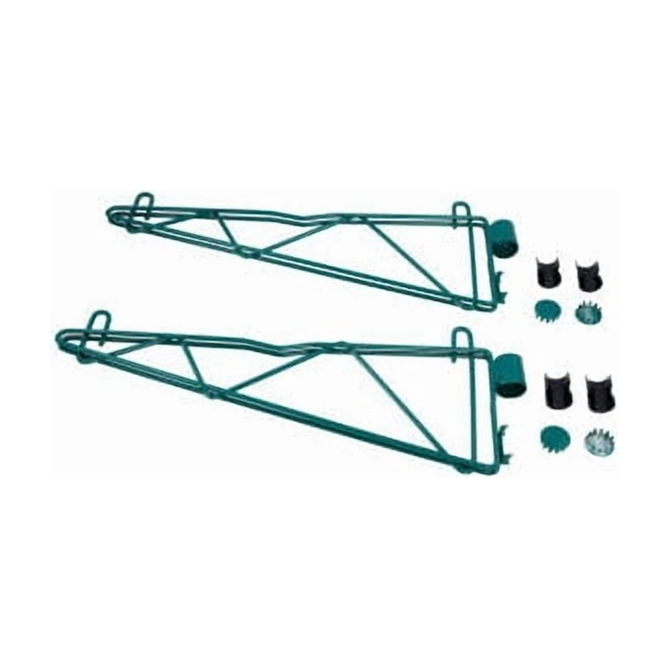Nexel Poly-Green Adjustable Single Shelf Post Bracket 18""D