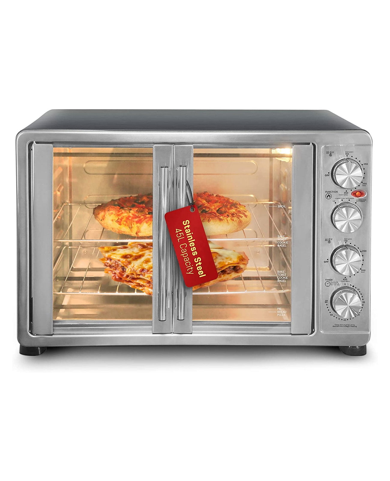 https://i5.walmartimages.com/seo/18-Slice-Countertop-Convection-Oven-With-4-Control-Knobs-Bake-Broil-Toast-Rotisserie-Stainless-Steel_a6847d86-4a7c-4fa7-9618-ce414bbbfc63.7417c68fc3e52830f9d9db744c078582.jpeg