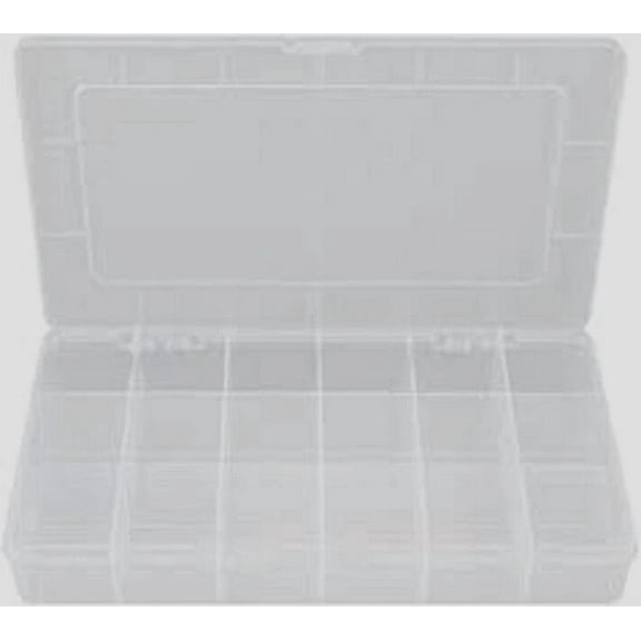 18 Small Bin Portable Parts Storage Container Case Tool Shop Mechanic Organize
