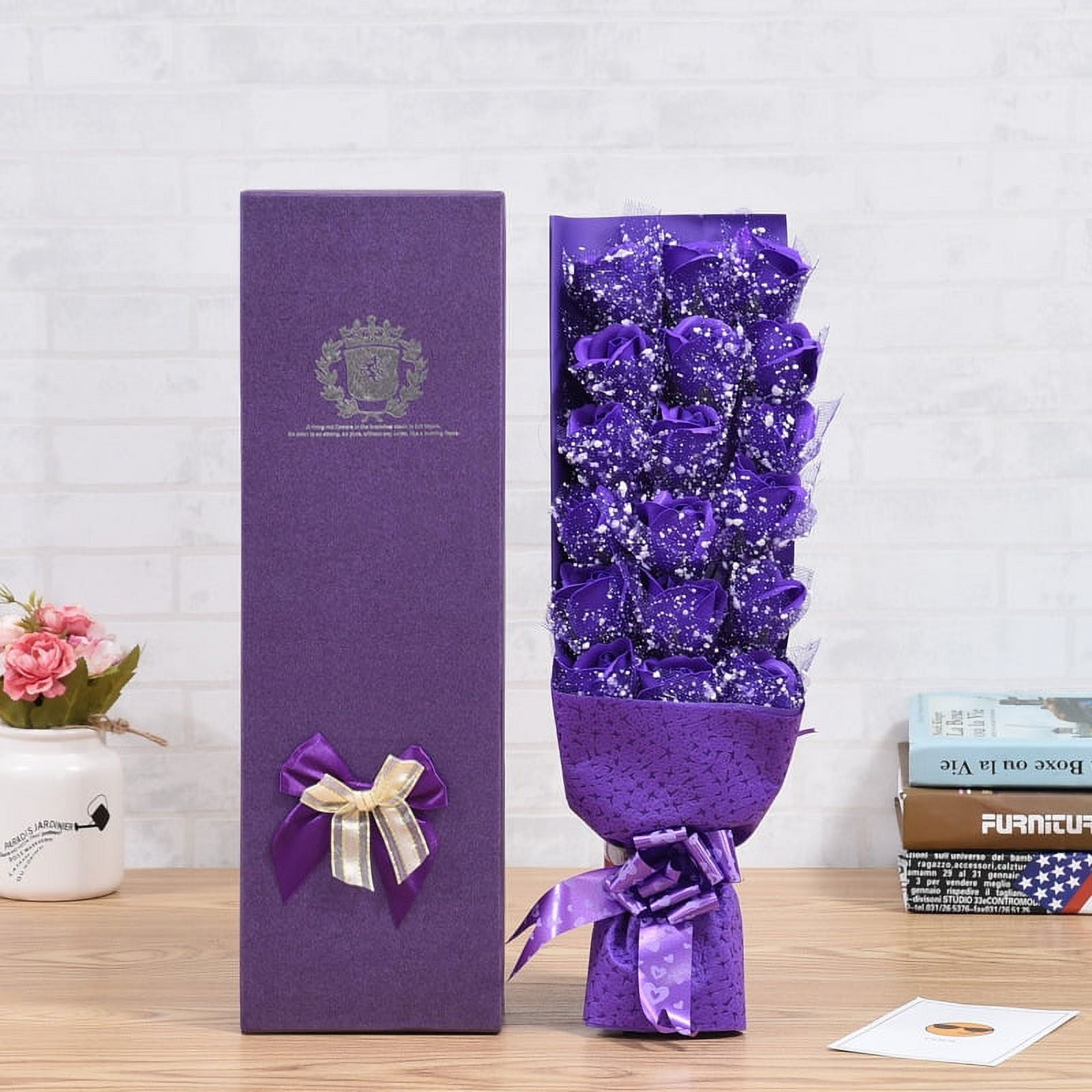 18 Soap Soap flower rose gift box creative company activity birthday