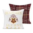 thumbnail image 1 of Harry Potter Hogwarts Alumni Throw Pillow, 18x18 Inches, 1 of 7