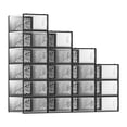 thumbnail image 1 of 18 Stackable Plastic Shoe Organizer,Multifunctional Shoe Box, Shoe Storage Boxes, 1 of 9