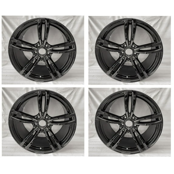 18’’ Staggered Wheels Rims M3 Style Fits BMW 325 328 330 335 Xdrive AWD Black