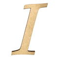 thumbnail image 1 of 18" Tall MDF Wood Letter I | 1/8" Thick | Wood Craft Letter | Monotype Font, 1 of 3