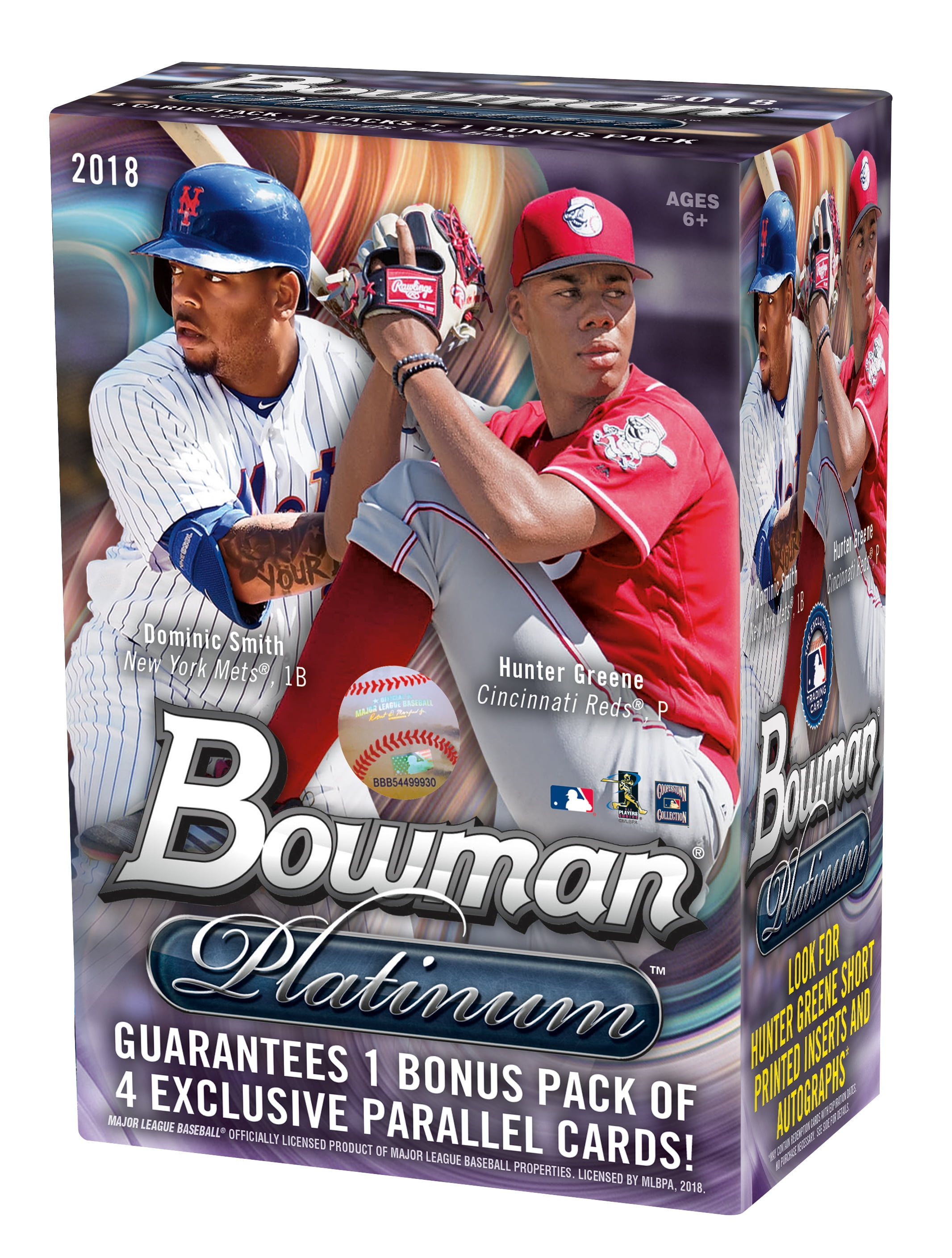 18 Topps Bowman Platinum MLB Baseball Value Box Trading Cards