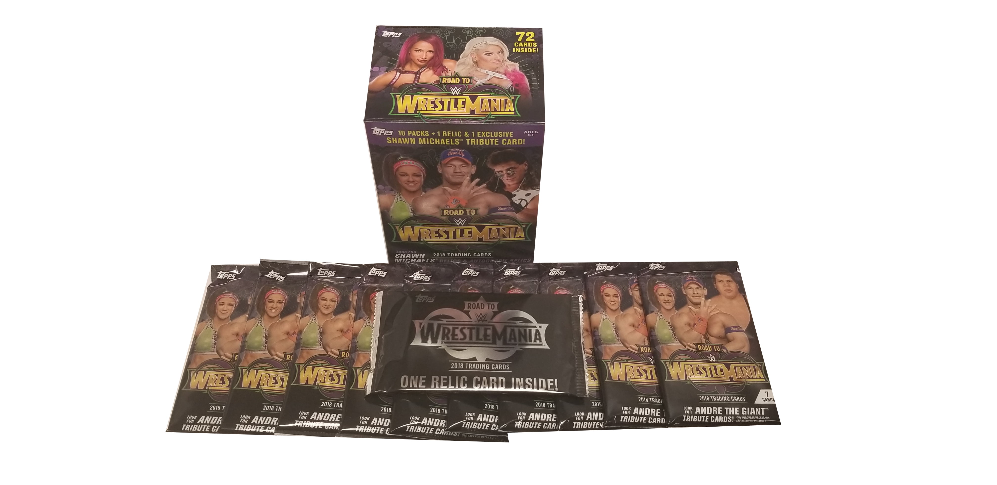 Topps 2018 WWE Road to WrestleMania Value Box Trading Cards 10
