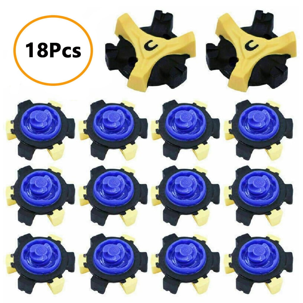 18 Tri-Lok System Golf Spikes Cleats Fast Twist Golf Shoes Spikes For ...