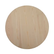 18 Unfinished Wooden Circle Plaque by Make Market