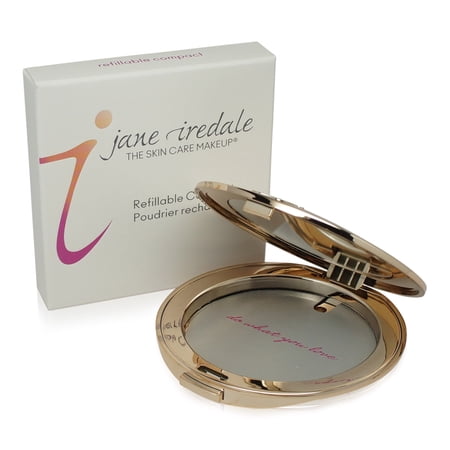 ($18 Value) Jane Iredale Rose Gold Refillable PurePressed Compact