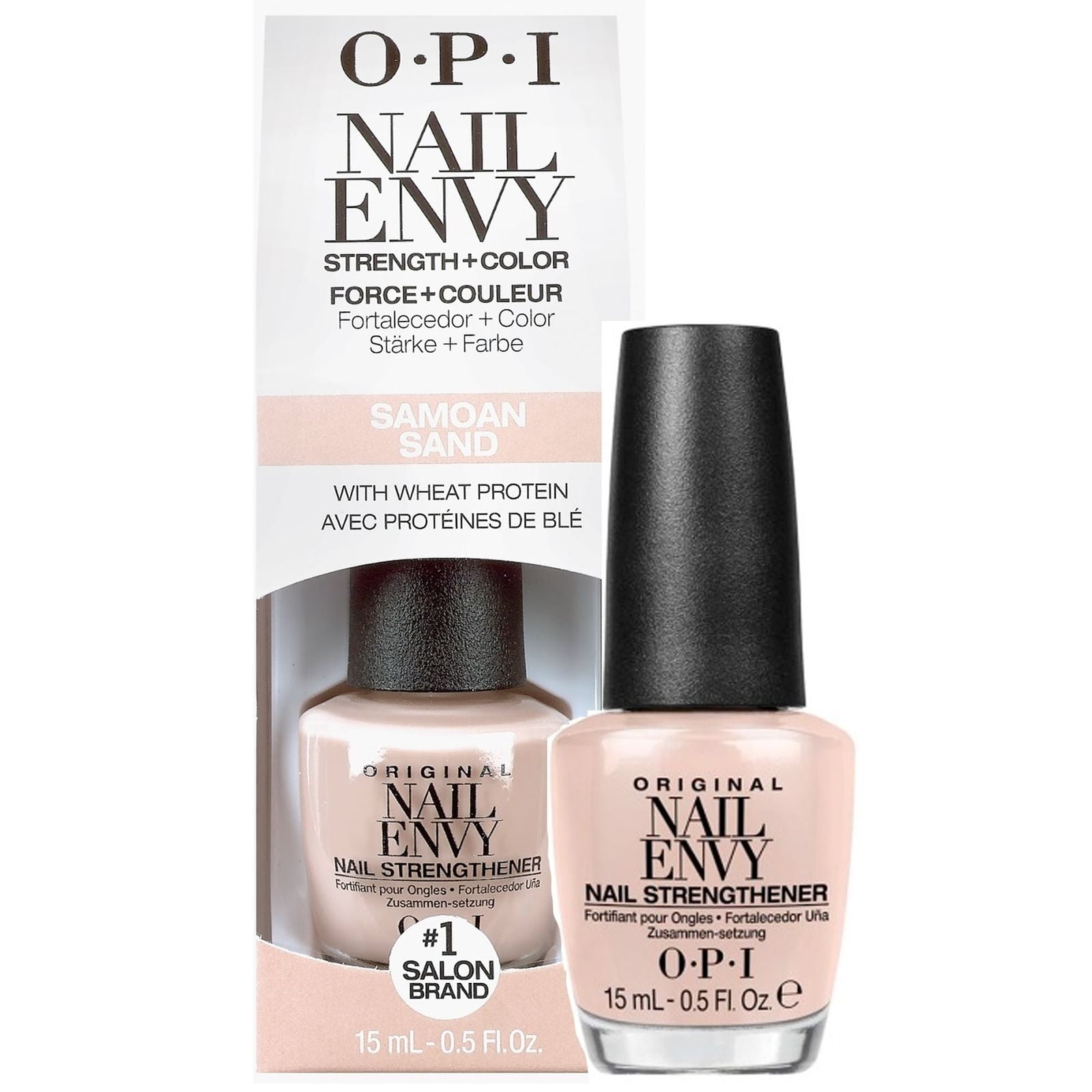 ($18 Value) OPI Nail Envy Nail Strengthener, Samoan Sand, 0.5 Fl Oz