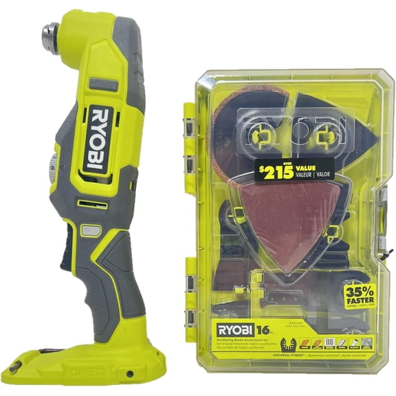 18-Volt Cordless Multi-Tool with 16-Piece Oscillating Multi-Tool Accessory Set PCL430 + A241601