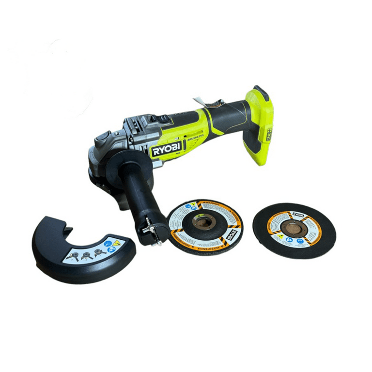 RYOBI ONE+ 18V Cordless 4-1/2 in. Angle Grinder (Tool Only