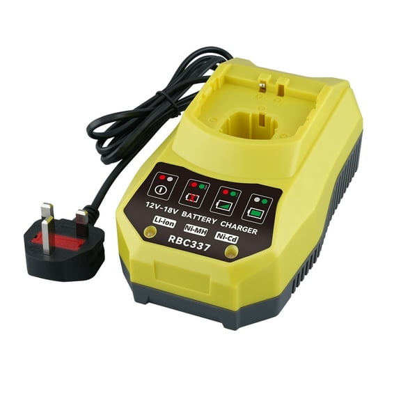 18-Volt P117 Rapid Charger Replacement for Ryobi 12V-18V Battery Lithium-Ion/NiCad Battery P102 P108 P189 P197 P103 P105 P107 P190 P191 PBP002 PBP005