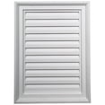 thumbnail image 1 of 18"W x 16"H Rectangle Urethane Gable Vent Louver, Non-Functional, 1 of 11