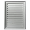 thumbnail image 1 of 18"W x 24"H x 2 1/8"P, Vertical Gable Vent Louver, Functional, 1 of 12